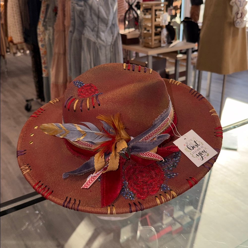 HAT: Lavender & Rose Rancher Hat